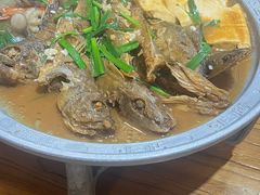 -东来菜馆•手抓海鲜家常菜•海鲜锅贴(鸽子窝店)