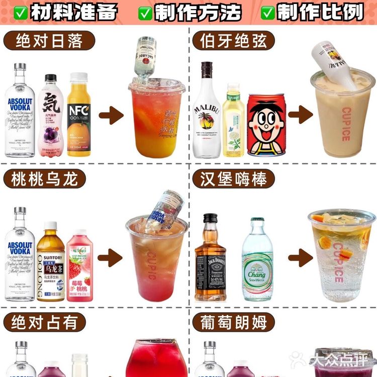 便利店调酒微醺大合集‼️亲测好喝攻略版