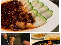 蒜泥白肉配乳瓜-初蓉丨遇见新川菜(亲贤街荣耀店)