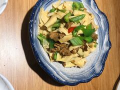 尖椒炒豆皮-小土豆北方菜馆(文慧园店)