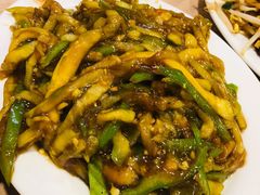 茄子丝炒尖椒-姥家春饼店(漳州二路店)