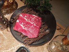 安格斯雪花肥牛-额尔敦牛厨师铜板烧