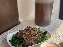 芥兰炒牛肉-迈姨·潮州菜(麓湖公园店)
