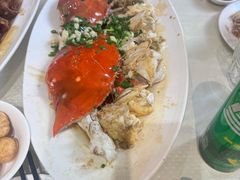 葱油梭子蟹-好兄弟郭巨海鲜(天一阁店)