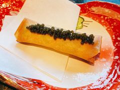 和牛鸭肝松露春卷佐鱼子酱-老乾杯和牛烧肉(王府中环店)