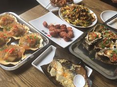 -潮庭·大连海鲜·炭火烧烤·扇贝王(大连店)
