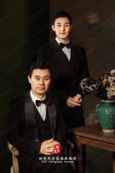 -时光纪亲子全家福照相馆(静安店母女写真父母纪念照)