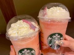 樱花粉星冰乐-星巴克(西藏路店)