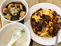 滑蛋牛叉烧饭-有章牛杂(石厦店)