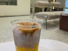 生椰芒果拿铁-DearCake 黛点心(花牌坊店)