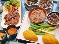 -乔家小院•非遗驴肉•本地小海鲜(滨河路店)