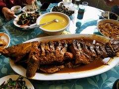 -金台阶鱼馆(于桥水库店)