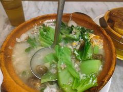 咸蛋黄芥菜煲-紫金食坊(江南西路店)