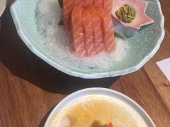 三文鱼刺身-鹤菊怀石料理(江北店)