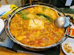 芝士肥牛部队火锅-朴鲸家正宗韩国料理(福田店)