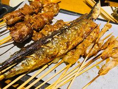 -路边摊小炉子烧烤