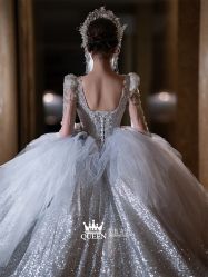 点击看大图 -艾拉·女王婚纱礼服馆