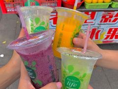 芒果汁-花姨·老电影院果汁冰(88号店)