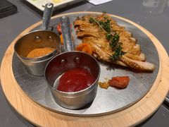 碳烤猪颈肉-小大董·烤鸭(观景餐厅·南京西路店)