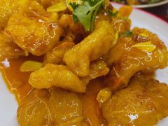特色锅包肉-闯关东东北农家菜(崂山石老人店)