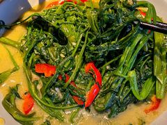 椒丝腐乳通菜-大头虾越式风味餐厅(光明广场店)