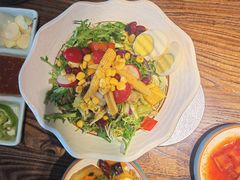 -明洞阿姨·韩式酱蟹烤肉·创意料理(三元桥店)