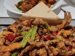 干煸鱿鱼须-大铁勺新津菜(东丽阳光新业广场店)