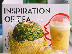 整颗金菠萝-喜茶(广州北京路惠福东店)