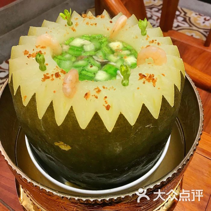 温祈福酒家夏日巴宝冬瓜盅图片-北京粤菜馆-大众点评网