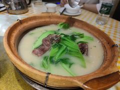 咸骨煲淋大芥菜-老廣食堂(区庄店)