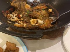 锅烧深海碟鱼头-大份-开海·红岛海鲜虾水饺(石老人店)