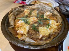 砂锅蒜蓉凤尾虾-裕鼎鲜·新中菜(金鼎广场店)