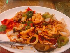 九层塔炒鱿鱼-simply thai天泰(长泰广场店)