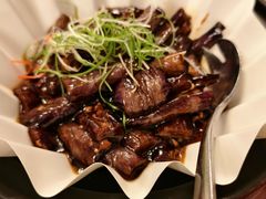 鱼香茄子煲-上海和平饭店龙凤厅 Dragon Phoenix