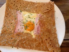 巴黎火腿鸡蛋芝士蘑菇可丽饼-RAC BAR(安福路店)