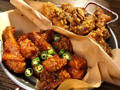 双拼炸鸡-富乐满韩国正宗炸鸡韩国料理(虹泉路店)