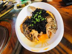 老干妈煎海鲈鱼-农厨好味·温泉鹅·农家菜