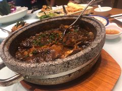 石锅碟鱼头-新海渔港·胶东海鲜家常菜·家宴(奥体中心店)