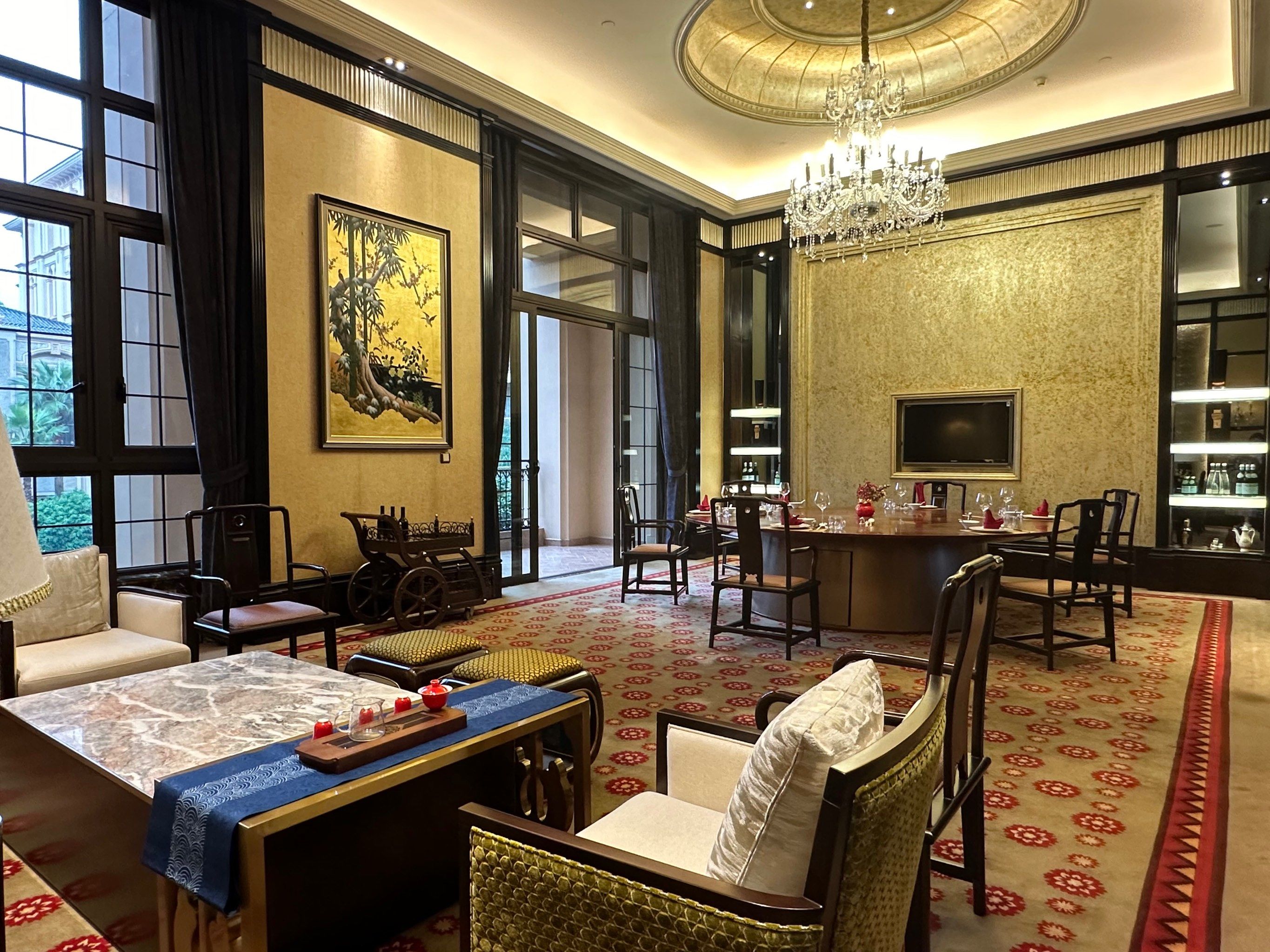 今天的包厢感觉不一样