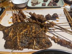 -特色油边心管烤串