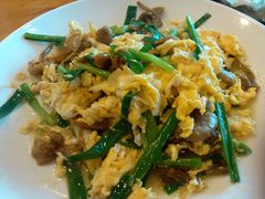 白蘑炒鸡蛋-大清花饺子(山庄店)