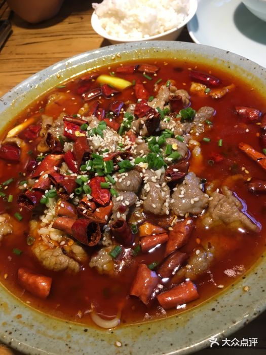 渝香情绿色怀旧餐厅(南京东路店)自贡水煮牛肉图片 - 第170张