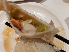角瓜扇贝锅贴-北李妈妈菜·虾爬子大锅贴(贵和店)