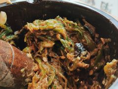 皮蛋青椒擂茄子-费大厨辣椒炒肉(皇庭广场店)