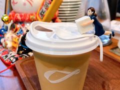 红豆沙拿铁-Line 咖啡(石厦花园店)