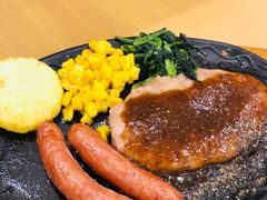 汉堡肉饼拼肠-萨莉亚意式餐厅(天河城购物中心店)