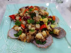 葱爆威海扇贝-郭姐·威海渔村(黄兴路店)