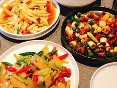 豆角丝炒肉拌转百刀-日上三甘(三里屯店)