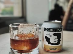 荔枝冷萃咖啡-巴浪鱼咖啡馆 Local Fish