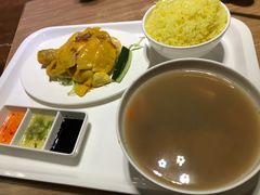 海南鸡腿饭套餐-百福麵家(新馬路店)